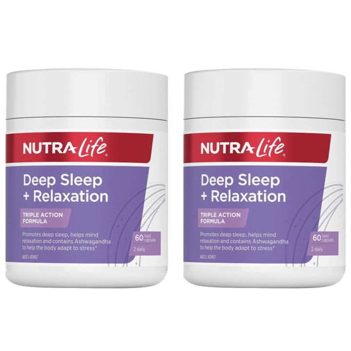Nutra-Life Deep Sleep + Relaxation 60 Capsules