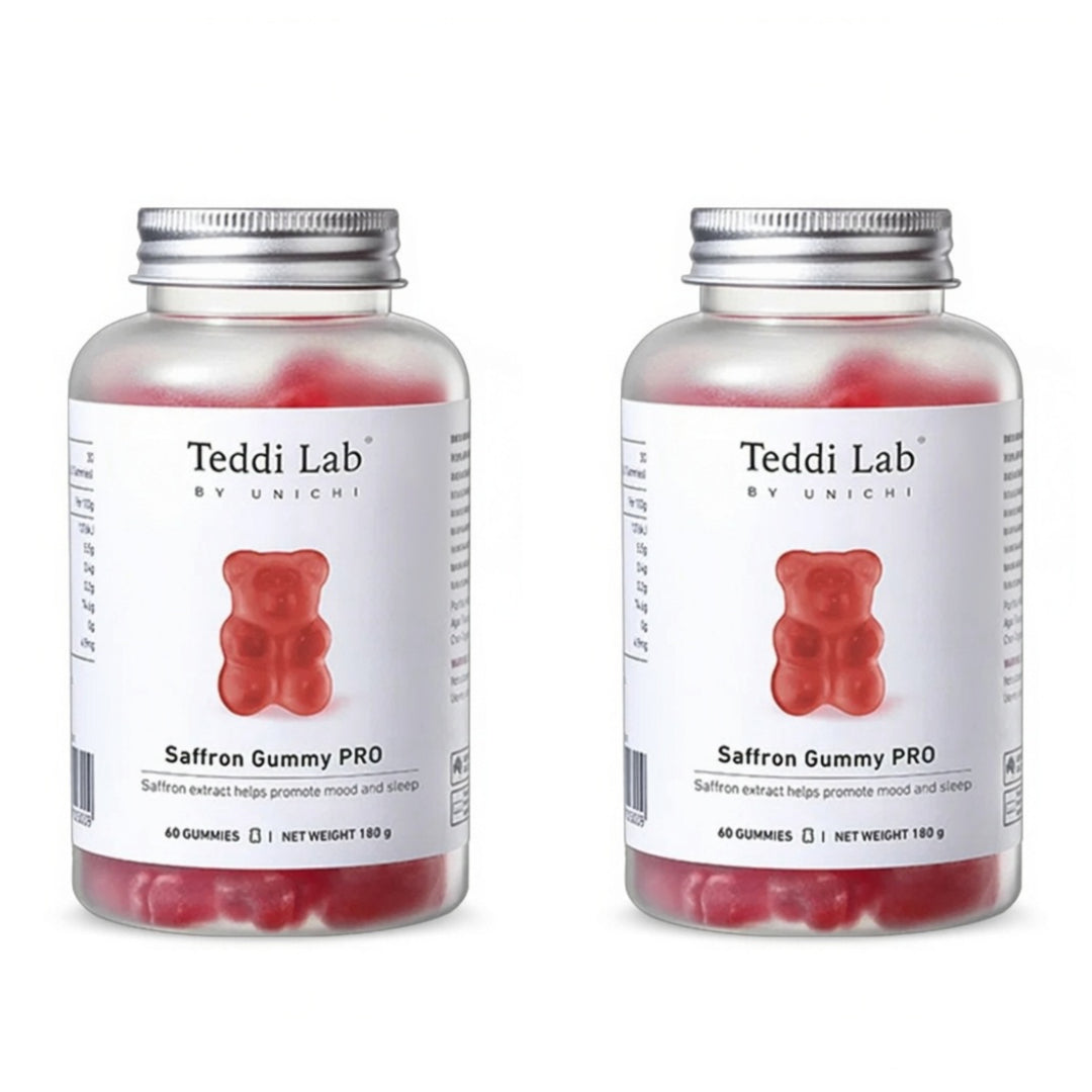 Teddi Lab by Unichi Saffron Gummy PRO 60 Gummies