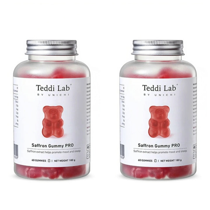 Teddi Lab by Unichi Saffron Gummy PRO 60 Gummies