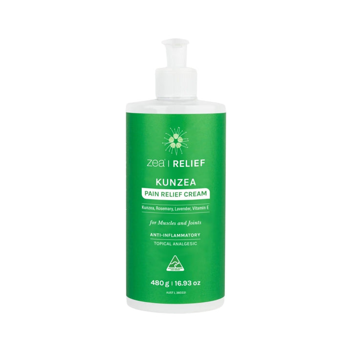 Zea Relief Kunzea Pain Relief Cream 480g