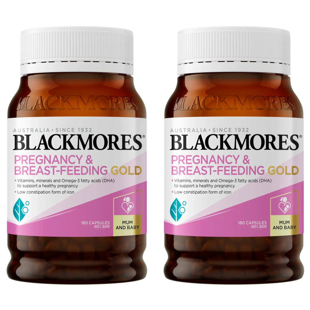 Blackmores Pregnancy &amp; Breast-Feeding Gold 180 Capsules