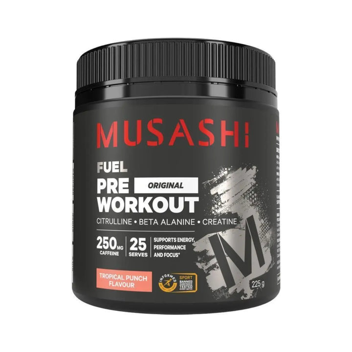 Musashi Pre Workout Tropical Punch 225g