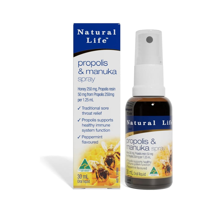 Natural Life 蜂胶麦卢卡蜂蜜喷雾 30ml
