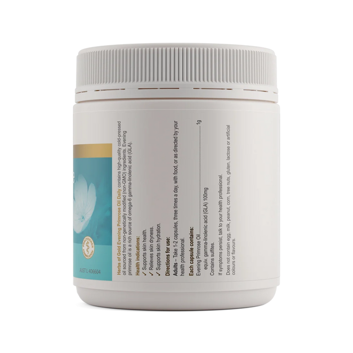 Herbs of Gold Evening Primrose Oil Daily 200 Capsules