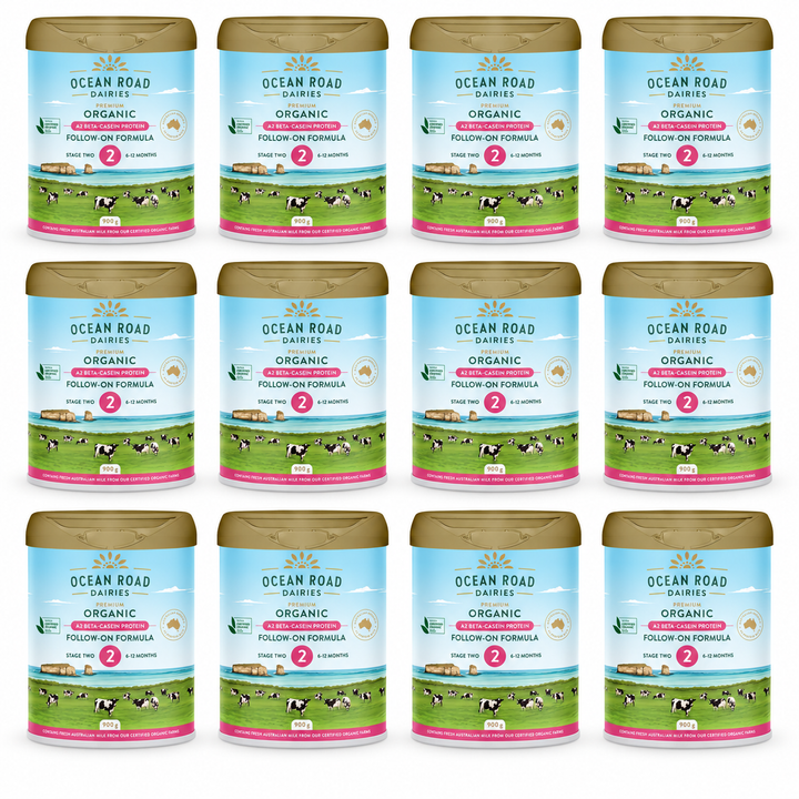 Ocean Road Dairies Organic A2 Protein Stage 2 Follow-On Formula 900g