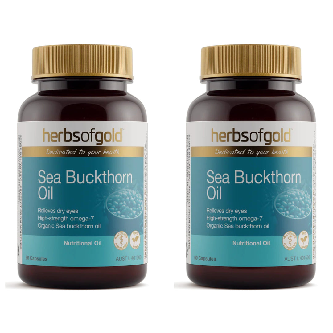 Herbs of Gold Sea Buckthorn Oil 60 Capsules