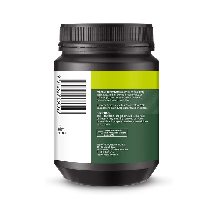 Melrose Organic Barley Grass Powder 200g