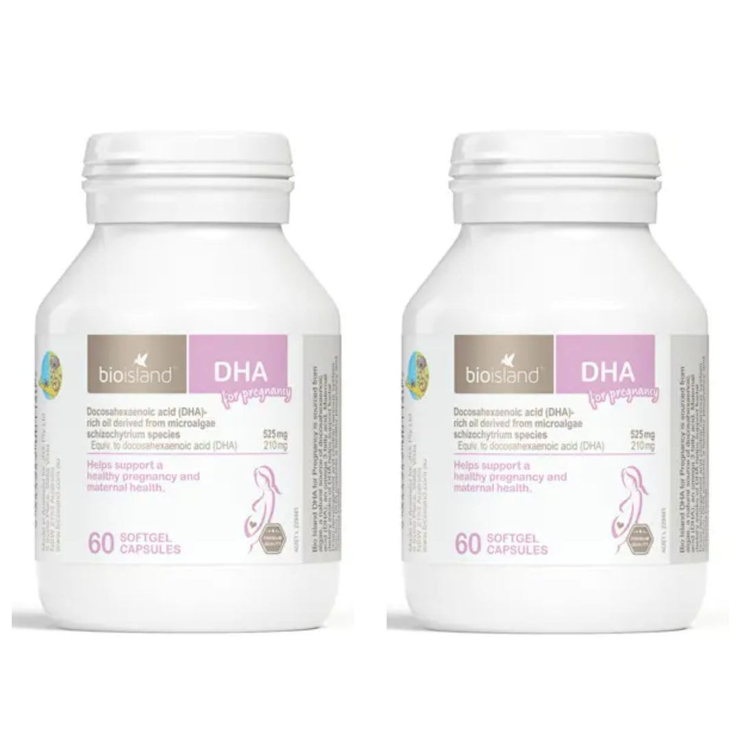 Bio Island DHA for Pregnancy 60 Capsules