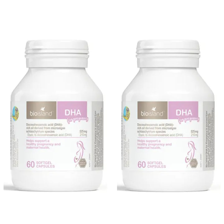 Bio Island DHA for Pregnancy 60 Capsules