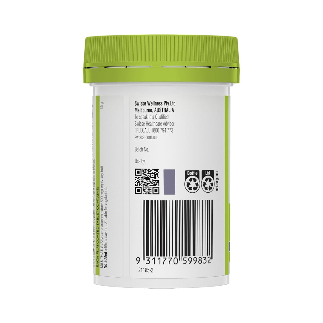 Swisse Ultiboost High Strength Milk Thistle 60 Tablets