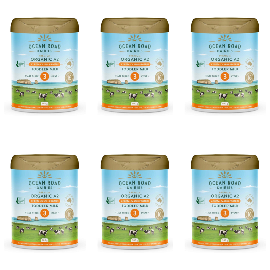 Ocean Road Dairies Organic A2 Protein Stage 3 Toddler Milk 900g