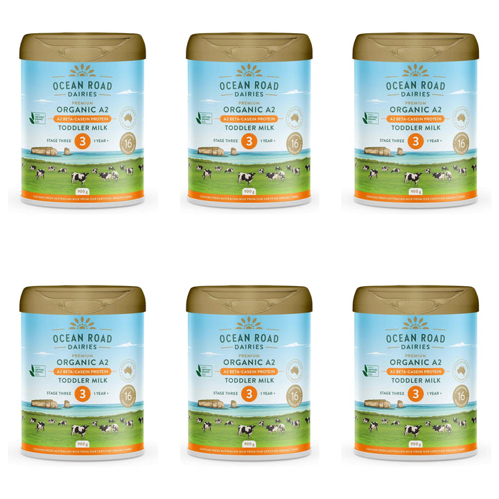 Ocean Road Dairies Organic A2 Protein Stage 3 Toddler Milk 900g