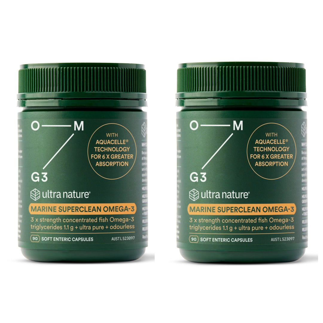 Ultra Nature Marine SuperClean Omega-3 90 Capsules