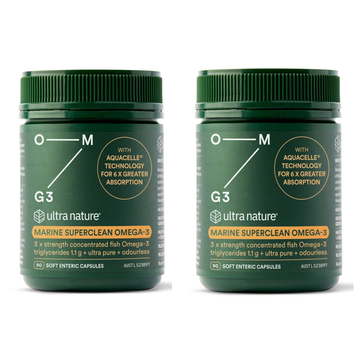 Ultra Nature Marine SuperClean Omega-3 90 Capsules