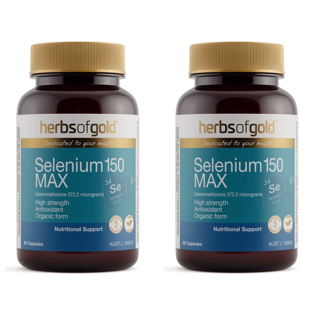 Herbs of Gold Selenium 150 MAX 60 Capsules