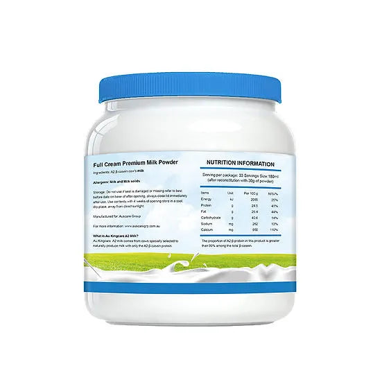 AU KingCare A2 β-Casein Full Cream Premium Milk Powder 1 kg