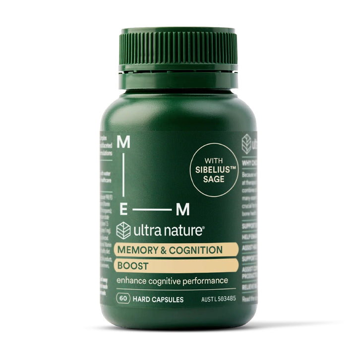Ultra Nature Memory &amp; Cognition Boost 60 Capsules
