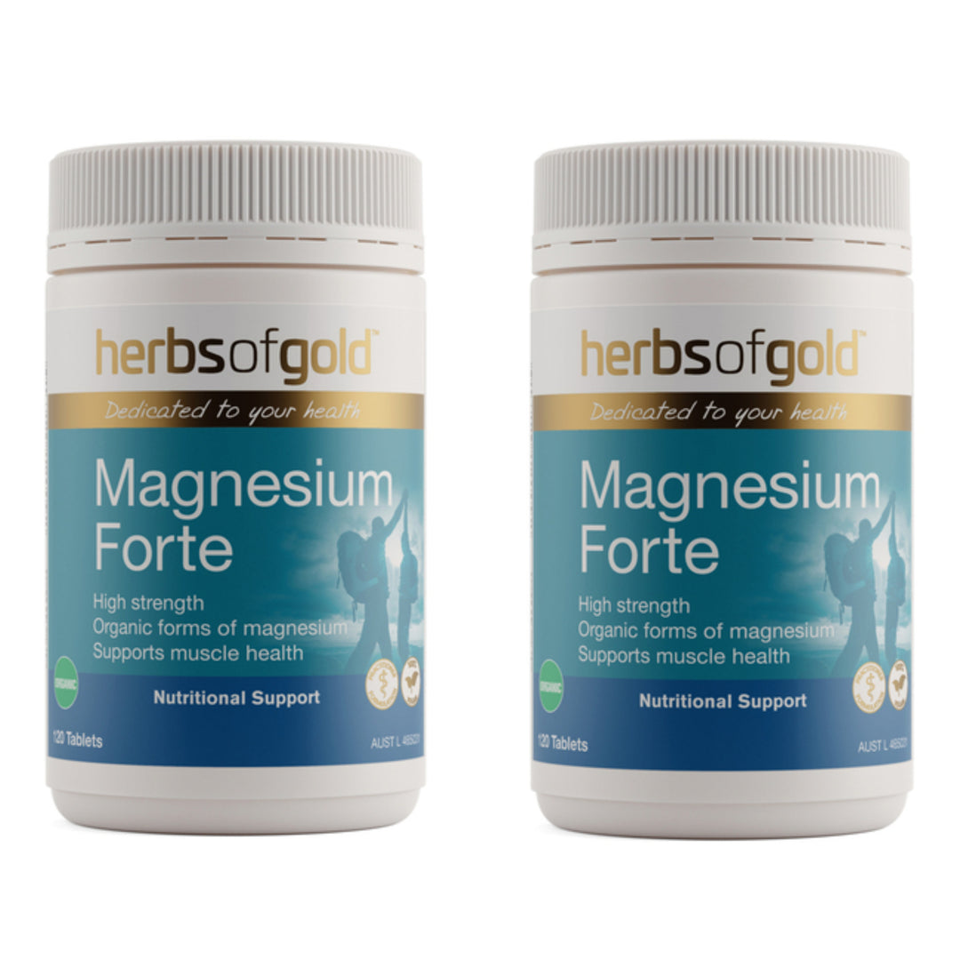 Herbs of Gold Magnesium Forte 120 Tablets