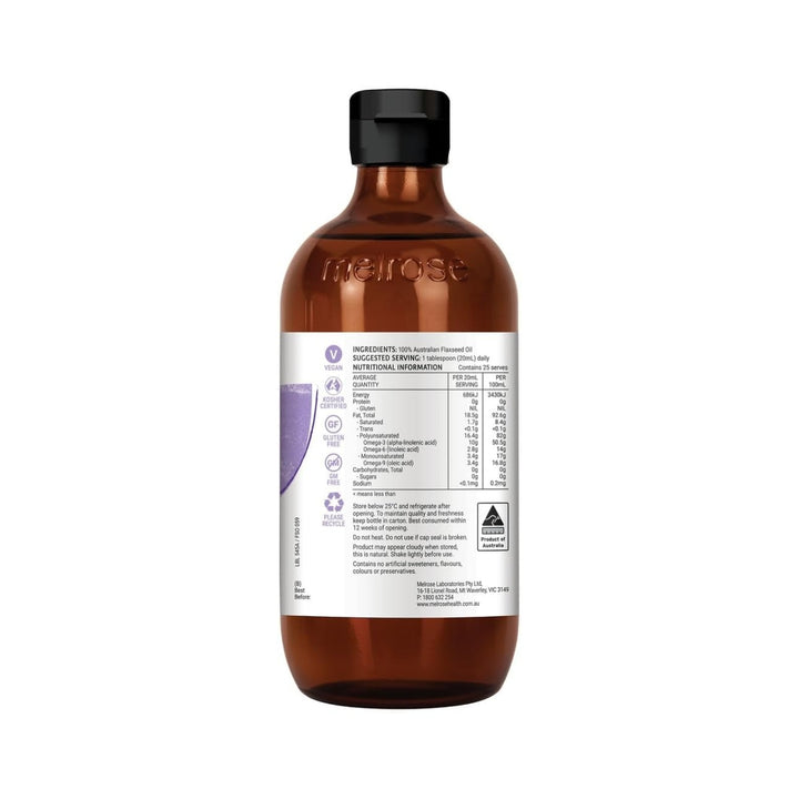 Melrose Australian Flaxseed Oil 500 ml