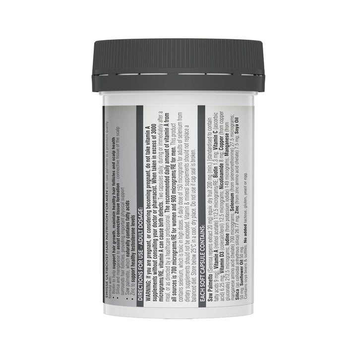 Swisse Ultiboost Hair Nutrition For Men 60 Capsules