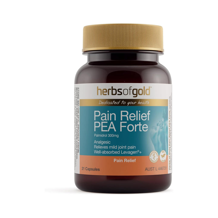 Herbs of Gold Pain Relief PEA Forte 21 Capsules