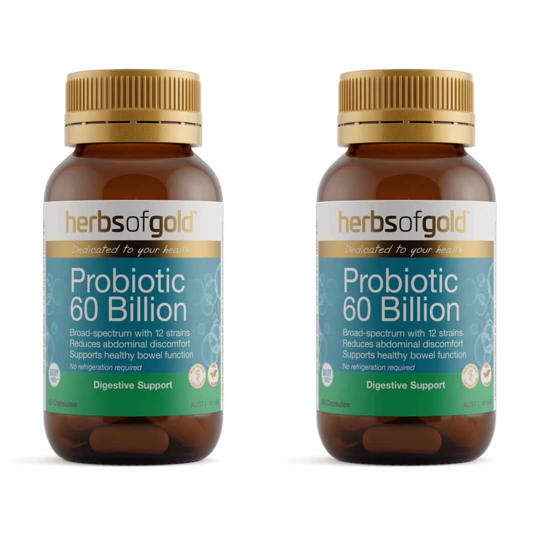 Herbs of Gold Probiotic 60 Billion 60 Capsules