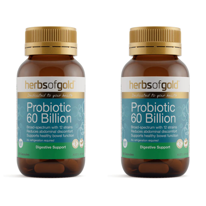Herbs of Gold Probiotic 60 Billion 60 Capsules