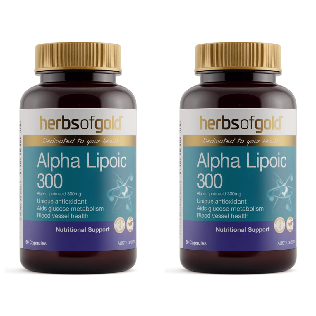 Herbs of Gold Alpha Lipoic 300 60 Capsules