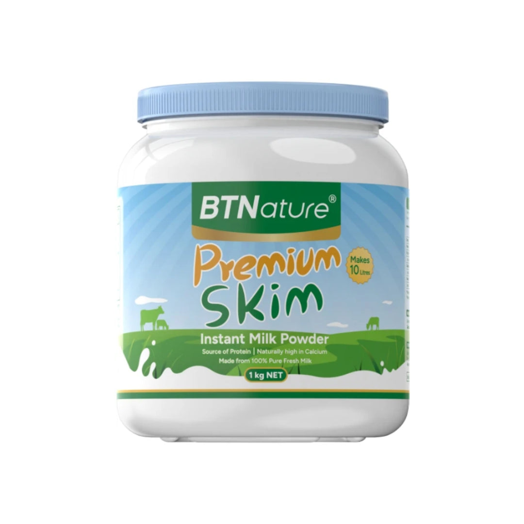 BTNature® Premium Skim Instant Milk Powder 1 kg