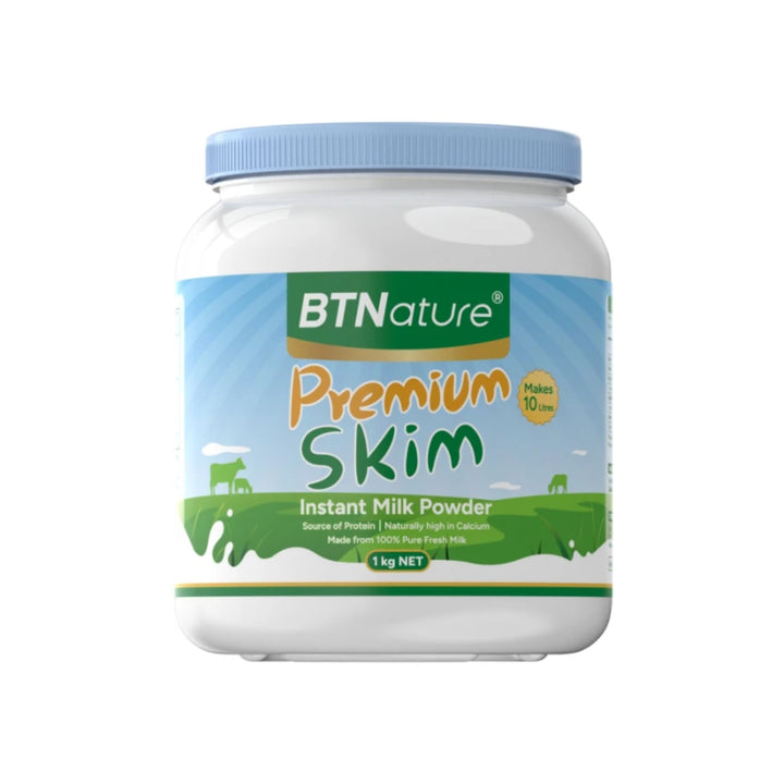 BTNature® Premium Skim Instant Milk Powder 1 kg
