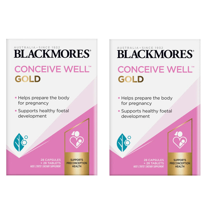 Blackmores Conceive Well™ Gold 28 Capsules + 28 Tablets