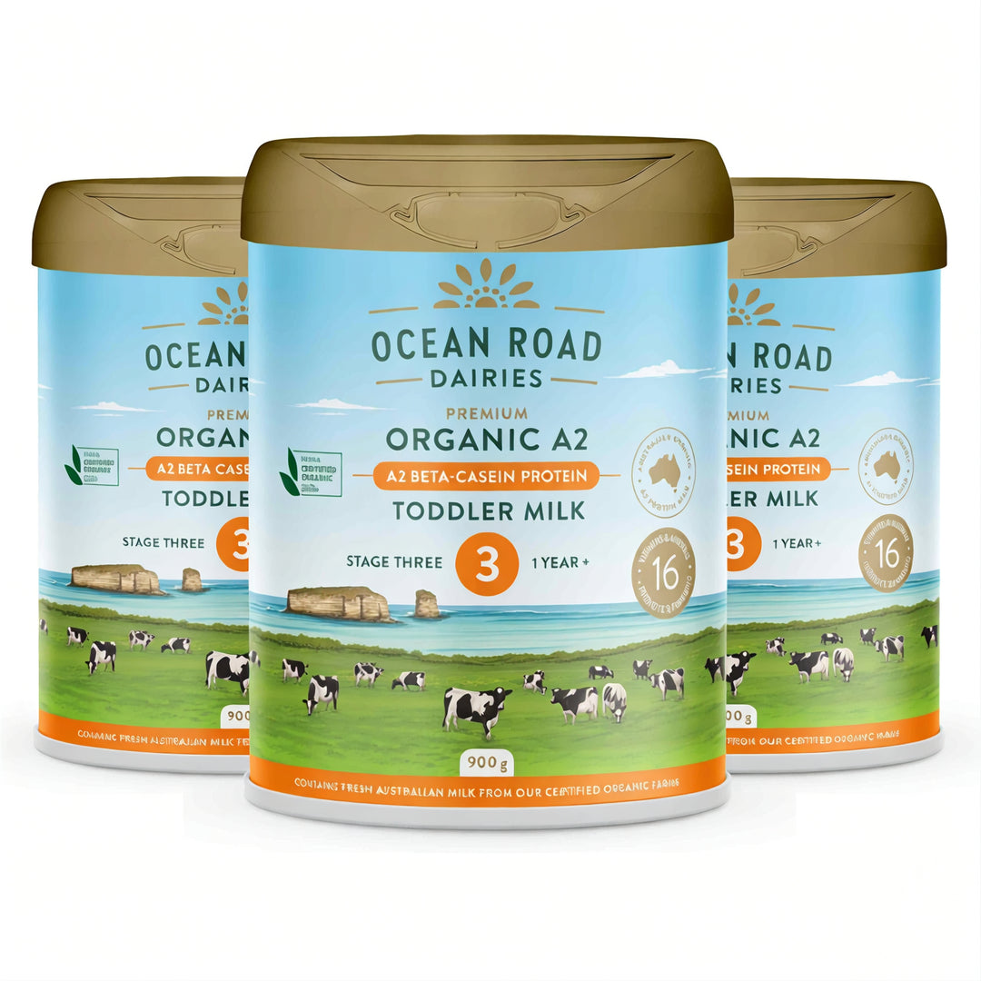 Ocean Road Dairies Organic A2 Protein Stage 3 Toddler Milk 900g