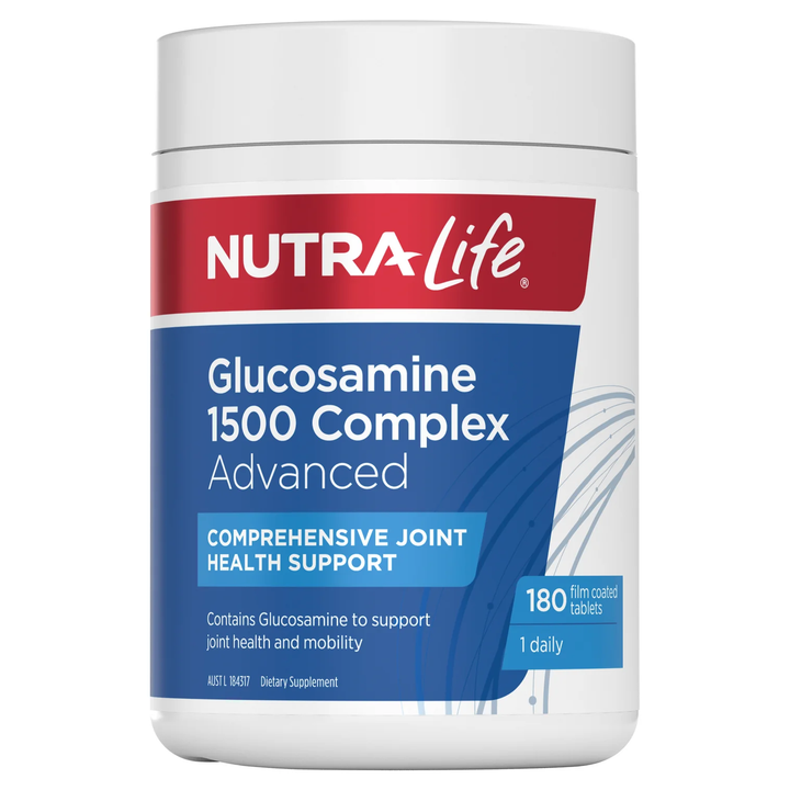 Nutra-Life 纽乐 氨糖1500毫克复合加强型胶囊 180粒