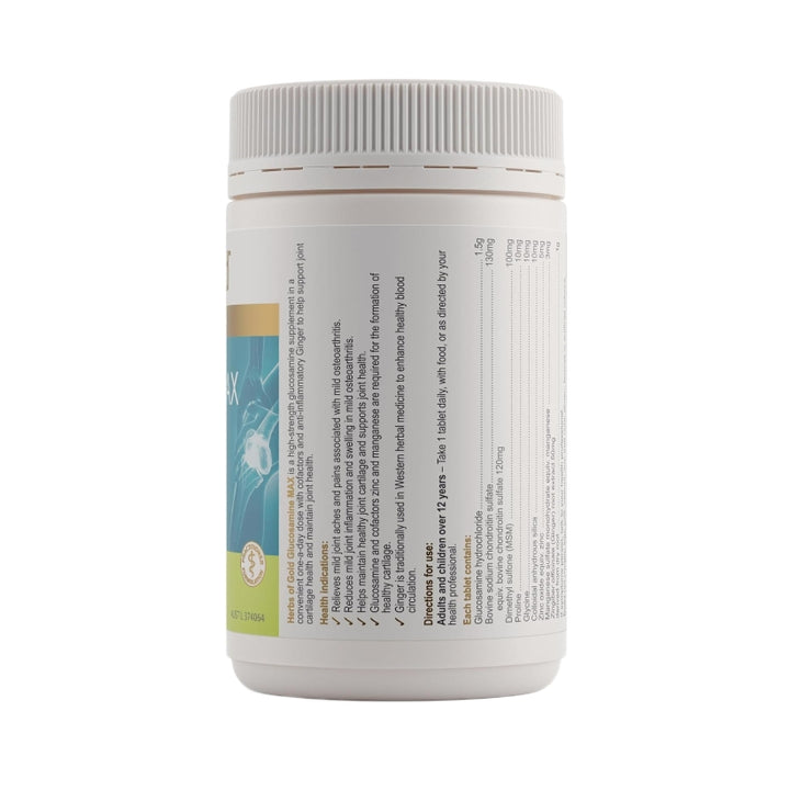 Herbs of Gold Glucosamine MAX 90 Tablets