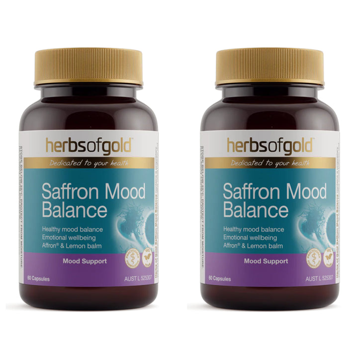 Herbs of Gold Saffron Mood Balance 60 Capsules