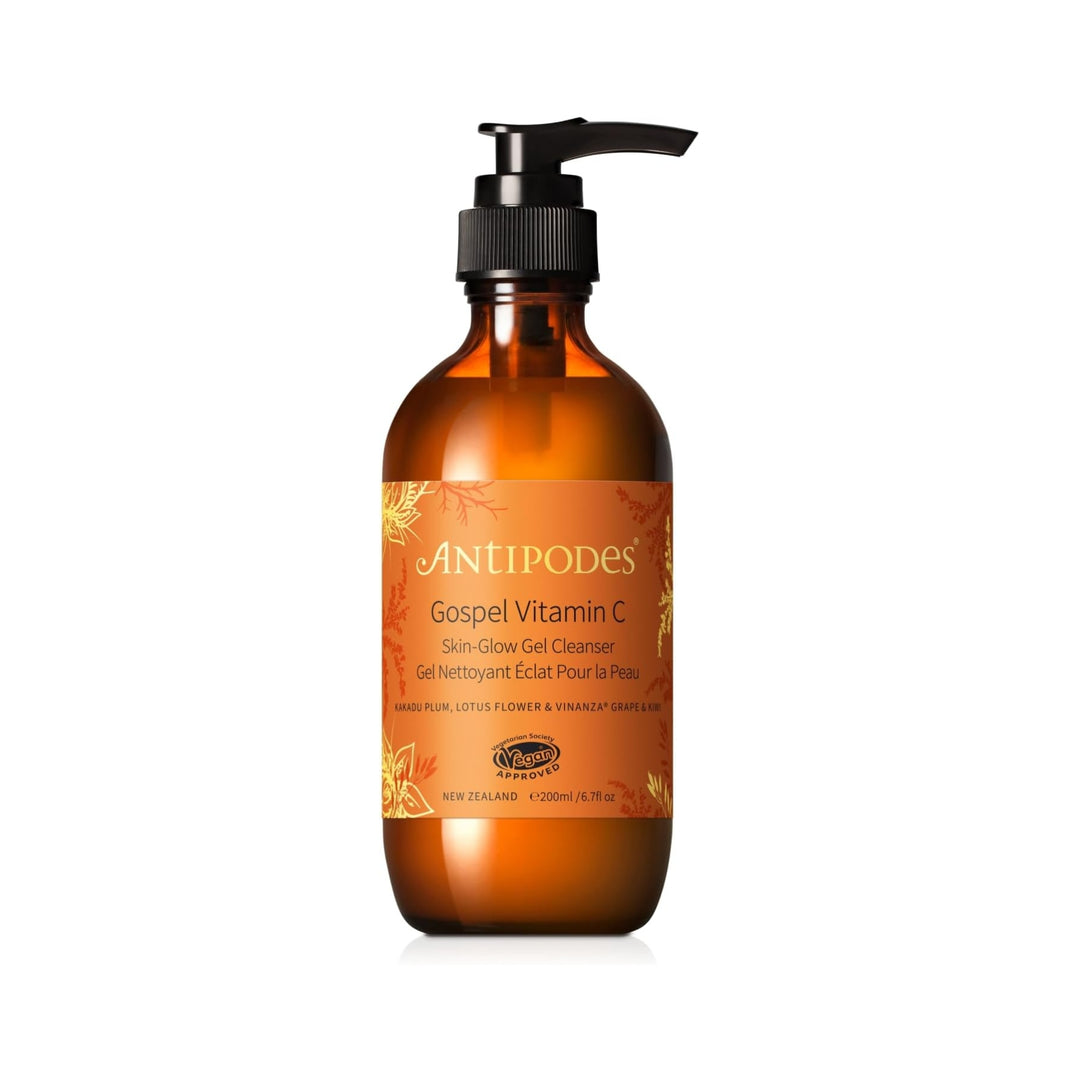 Antipodes Gospel Vitamin C Skin-Glow Gel Cleanser 200ml