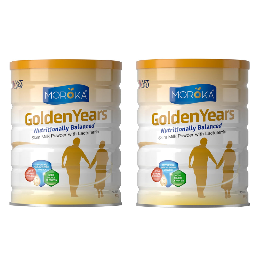 Moroka Golden Years Nutritionally Balanced Skim Milk Powder with Lactoferrin 800 g