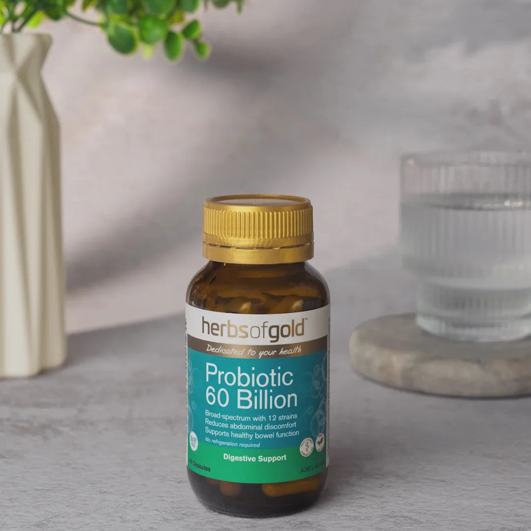 Herbs of Gold Probiotic 60 Billion 60 Capsules