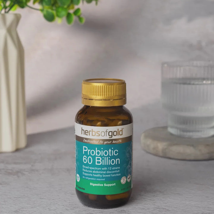 Herbs of Gold Probiotic 60 Billion 60 Capsules