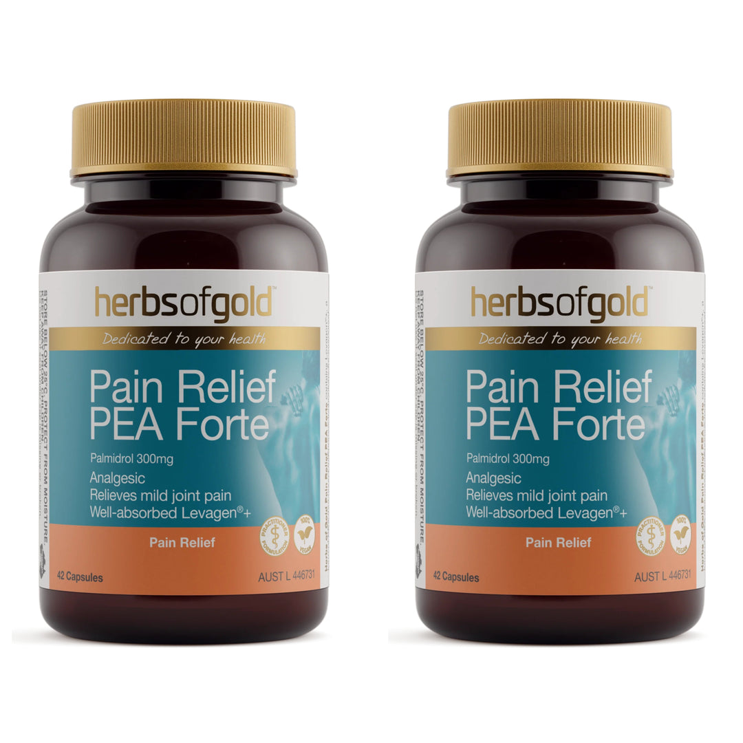 Herbs of Gold Pain Relief PEA Forte 42 Capsules