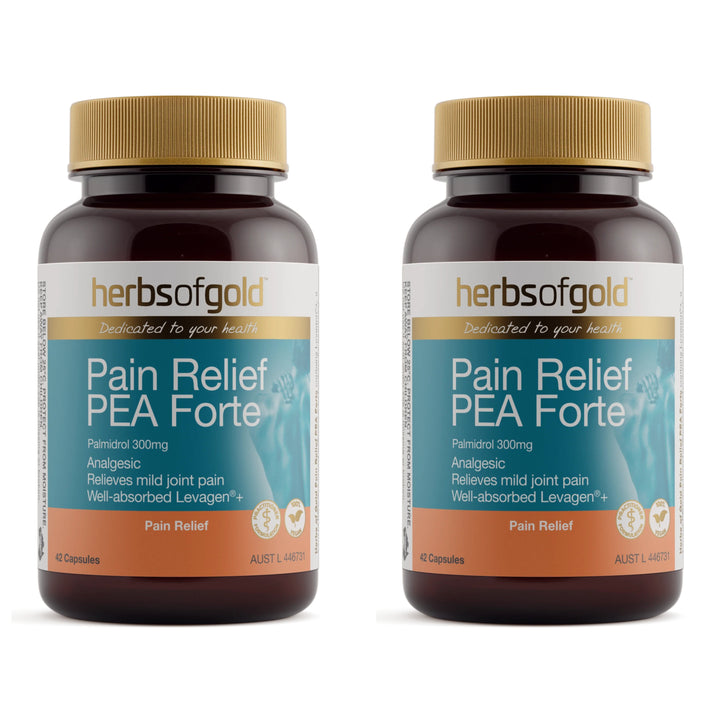 Herbs of Gold Pain Relief PEA Forte 42 Capsules
