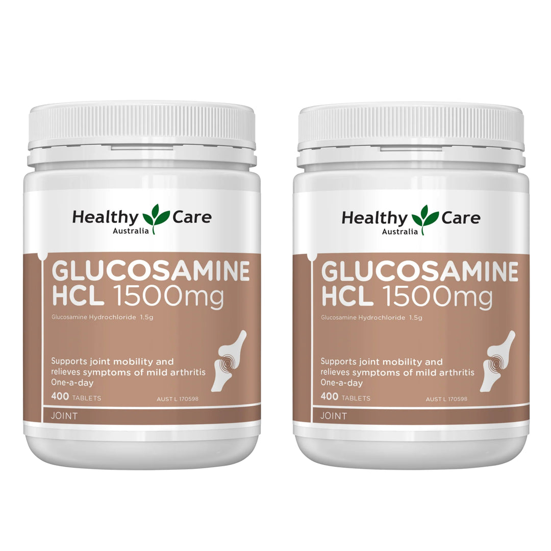 Healthy Care Glucosamine HCL 1500mg 400 Tablets