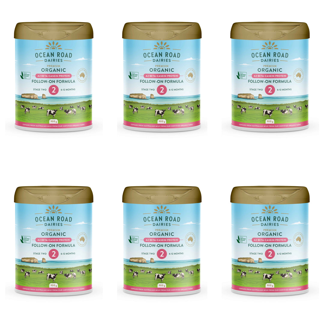 Ocean Road Dairies Organic A2 Protein Stage 2 Follow-On Formula 900g