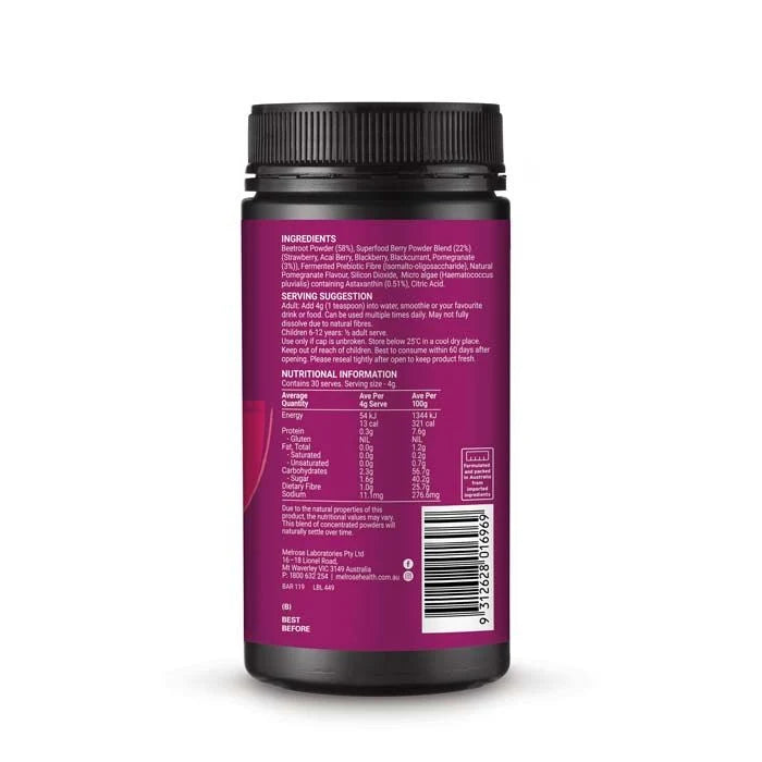 Melrose Essential Reds 120g