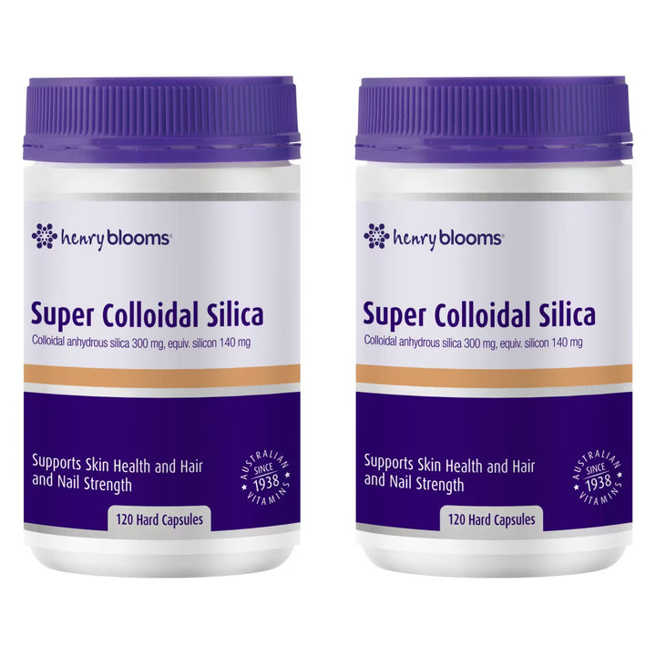 Henry Blooms Super Colloidal Silica 120 Capsules