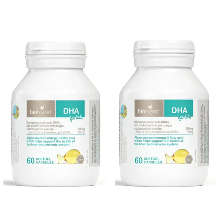 Bio Island DHA Kids 60 Capsules