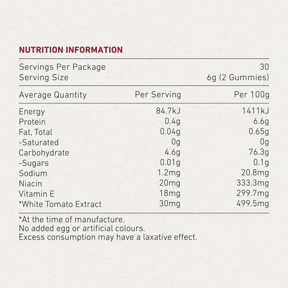 Teddi Lab by Unichi Nicotinamide Gummy 60 Gummies