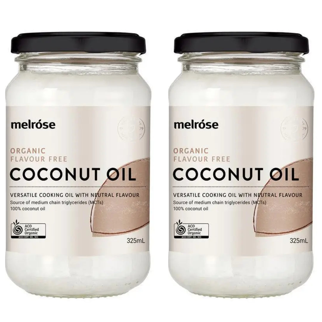 Melrose Organic Flavour Free Coconut Oil 325mL