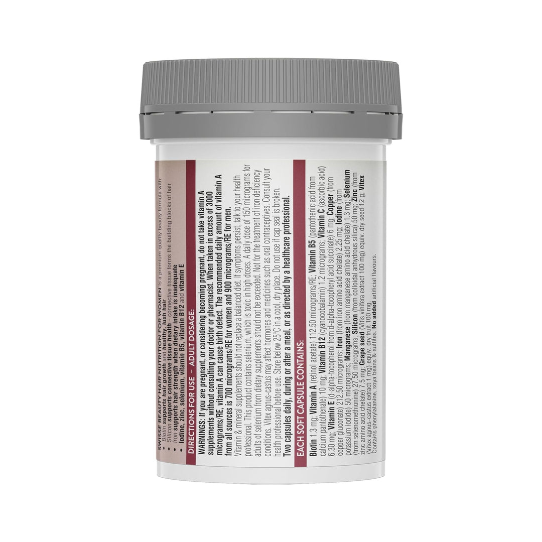 Swisse Beauty Hair Nutrition For Women 60 Capsules