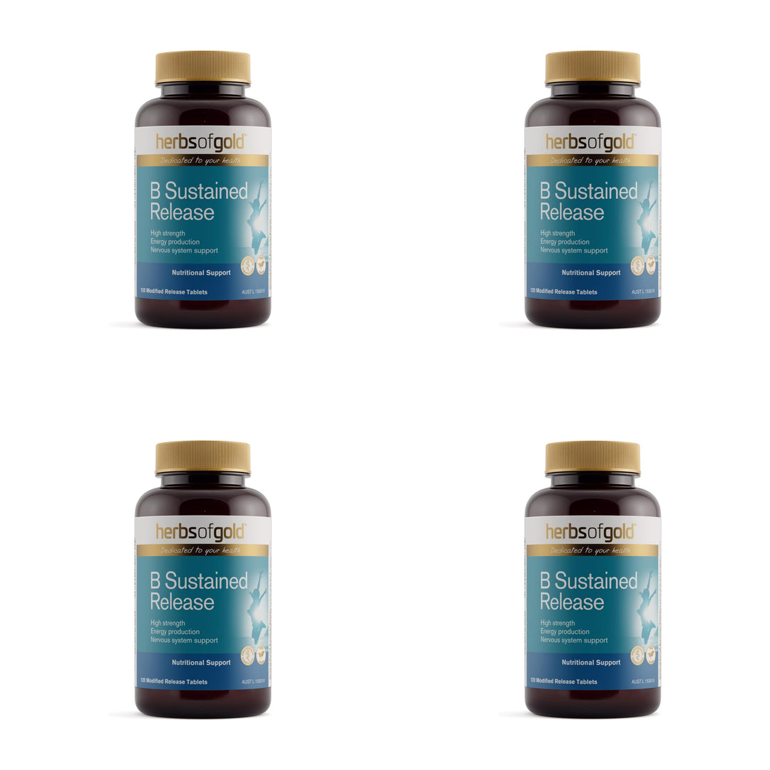 Herbs of Gold B族维生素缓释片 120粒 2027年5月到期